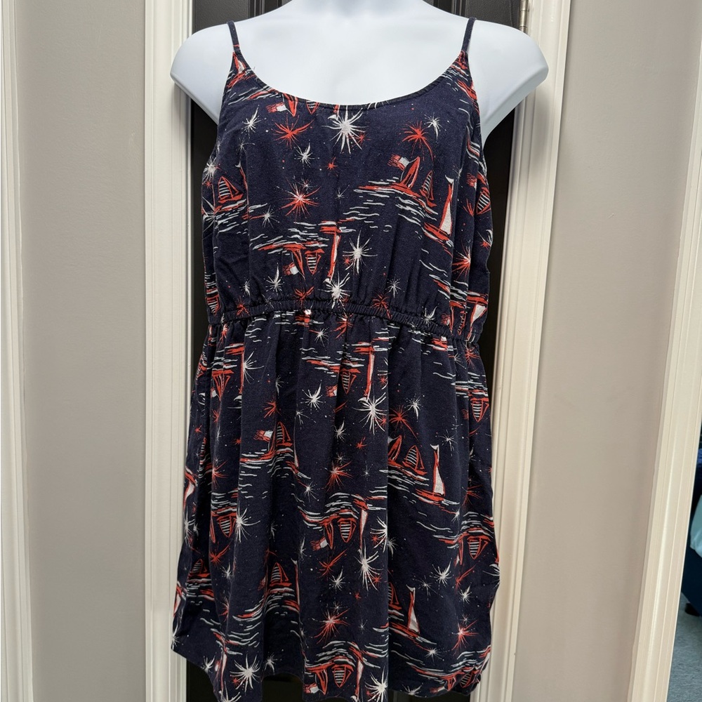 Old Navy Sundress red/white/blue